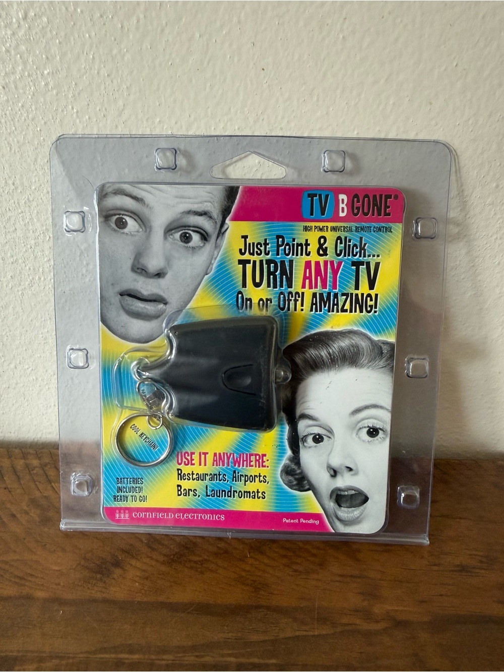 Original TV B Gone High Power Universal remote control by Cornfield Electronics